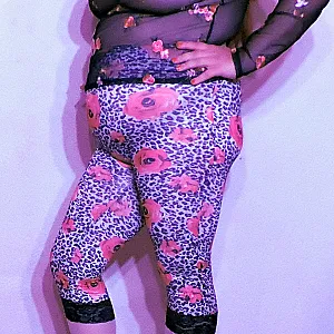 Geil in Leggins und High Heels Galeriebild