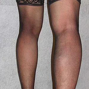 Damenwäsche Nylons und Highheels Galeriebild