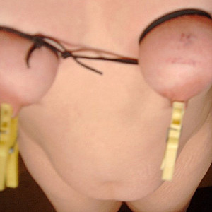 Tied tits treated with stick gallery image