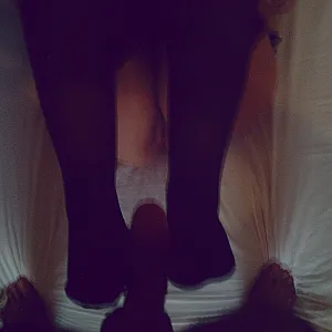 Meine NylonFüsse im Einsatz.... Galeriebild
