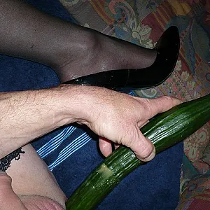 Gemüsetag  III  Ach eine Gurke hat was zu bieten. Galeriebild