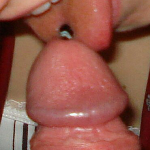 tongue on cock gallery image