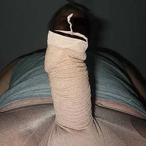 pantyhose at my cock gallery image