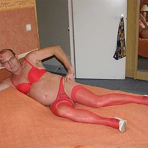 in red dessous gallery image