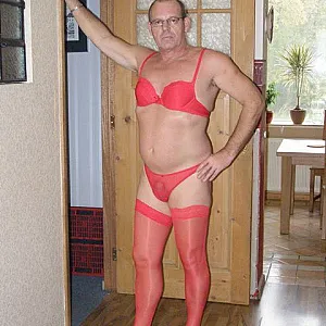 in red dessous gallery image