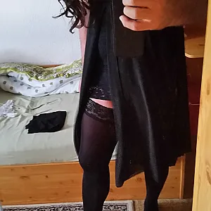 outfits in front of mirror 1 gallery image