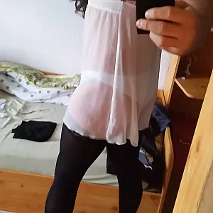 outfits in front of mirror 1 gallery image