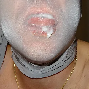 pantyhose, nylons, stockings, encasement, fake sperm gallery image