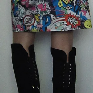 Mein weißes Brautkleid und neue Overknees Galeriebild