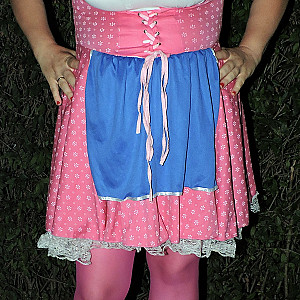 sexy in a pink dirndl gallery image