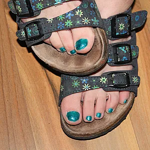 Meine Füsse in Birkenstock Galeriebild