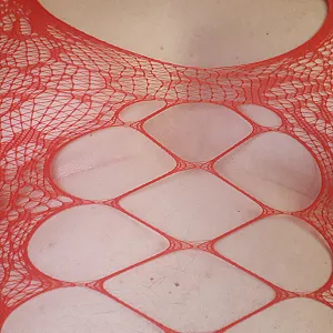 Crossdresser in red gallery image
