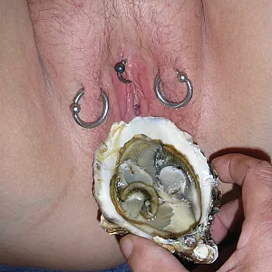 Claire and the oyster gallery image