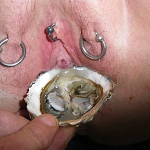 Claire and the oyster gallery image