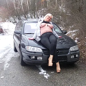 Hot Girl cold Snow gallery image