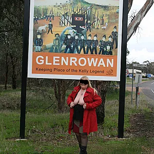 some pics at glenrowan sign gallery image