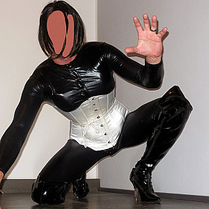 NEW OUTFIT   SHINEY CATSUIT gallery image