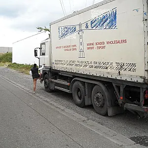 she's searching for a truck driver gallery image