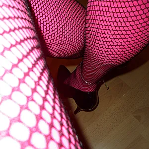 Pink heels gallery image