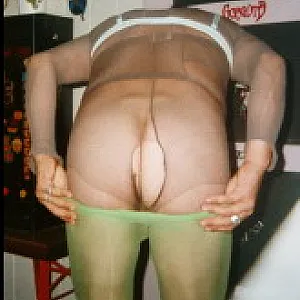 Green pantyhose fun gallery image