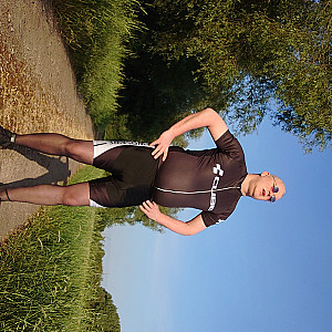 Das erste Bild von nylonjunge's Galerie - Radtour in Strumpfhose ** Striptease **