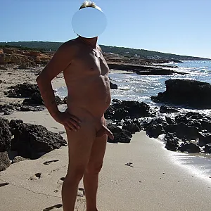 nude on beach gallery image