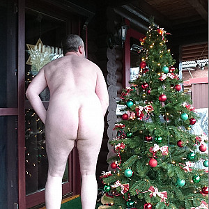 nude christmas gallery image