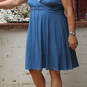 blue skirt gallery image