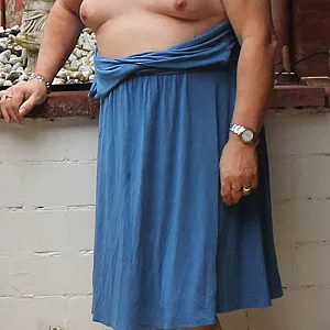 blue skirt gallery image