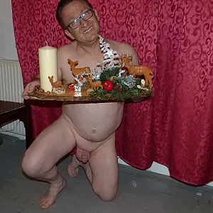 55Paul55 nackt zur Weihnachtszeit Teil 1 Galeriebild