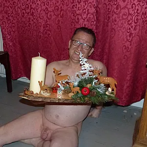 55Paul55 nackt zur Weihnachtszeit Teil 4 Galeriebild
