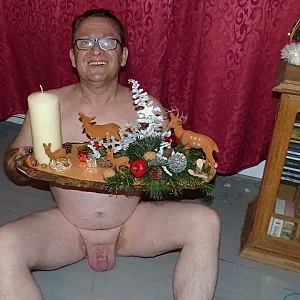 55Paul55 nackt zur Weihnachtszeit Teil 4 Galeriebild