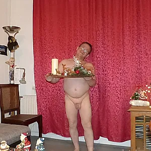 55Paul55 nackt zur Weihnachtszeit Teil 3 Galeriebild