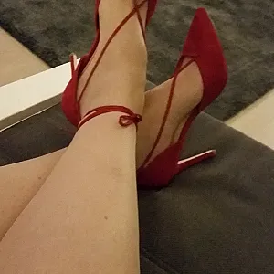 New Dress & Red Heels gallery image