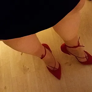 New Dress & Red Heels gallery image