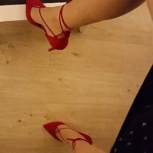 New Dress & Red Heels gallery image
