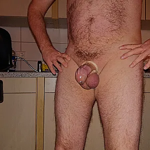Gummi Keuschheit für den Penis Galeriebild