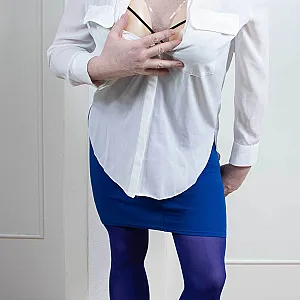 Geiles Outfit beim Homeoffice Galeriebild