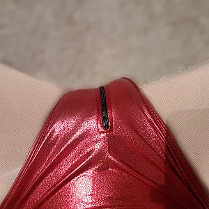 Masked Red Swimsuite Galeriebild