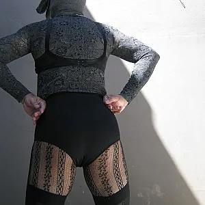 me in new Duloren Emotions granny panty black Galeriebild