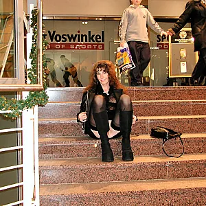 outdoors in nylons gallery image