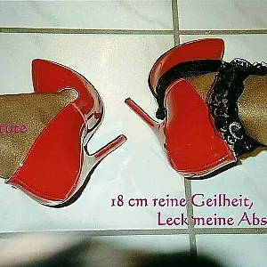 Nylons & 18 cm hohe "Fickhacken" !! Galeriebild