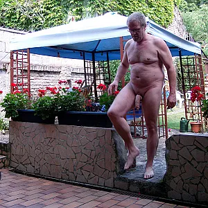 nudism in the garden gallery image