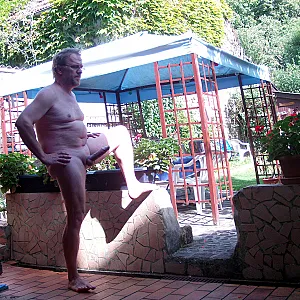 nudism in the garden gallery image
