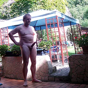nudism in the garden gallery image