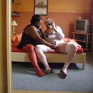 Wir beide in dessous Galeriebild