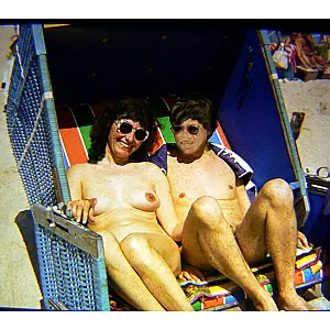 Damals am Strand Galeriebild