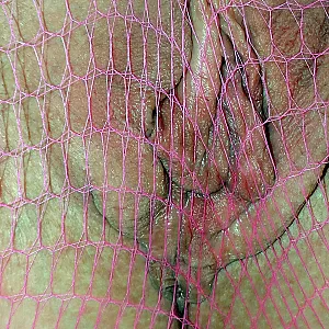 im Rosa Netzoutfit Teil 2 Galeriebild