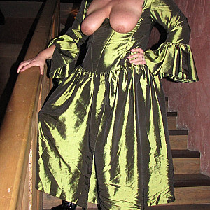 In the green, Cupless Dress gallery image