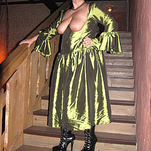 In the green, Cupless Dress gallery image